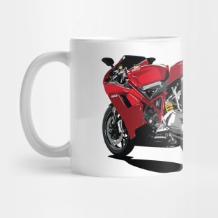 Ducati 848 Cartoon Mug